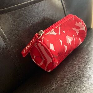 Clinique Mini Hot Pink Makeup Bag